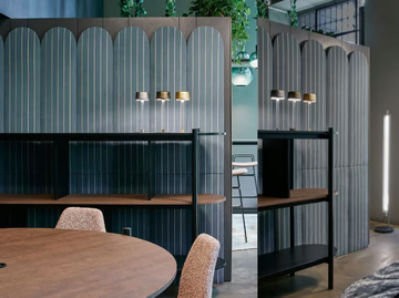 ARCHIFRAME RIO - Nabuk Acoustic wall panel by Prodital Leather - view 2